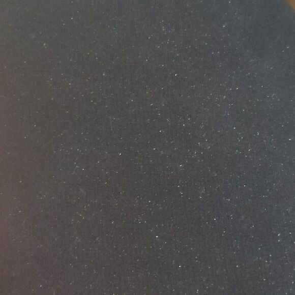 Express wide neck sweatshirt, wide sleeve, black with glitter sparkle, Small - Picture 7 of 9